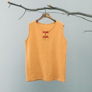 BROADCLOTH COTTON TOP SLEEVELESS